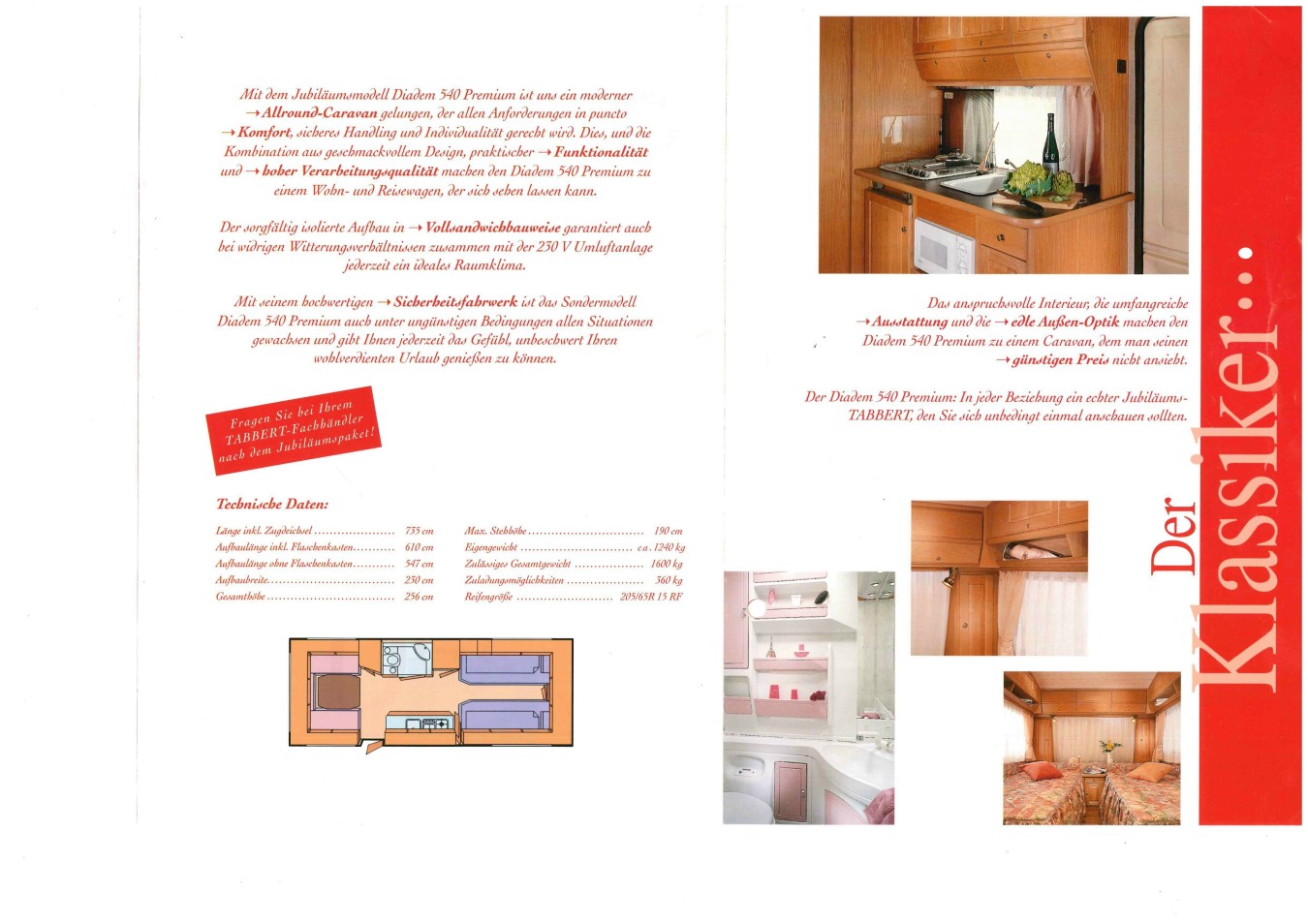 Tabbert 1997 540 Diadem Premium 3
